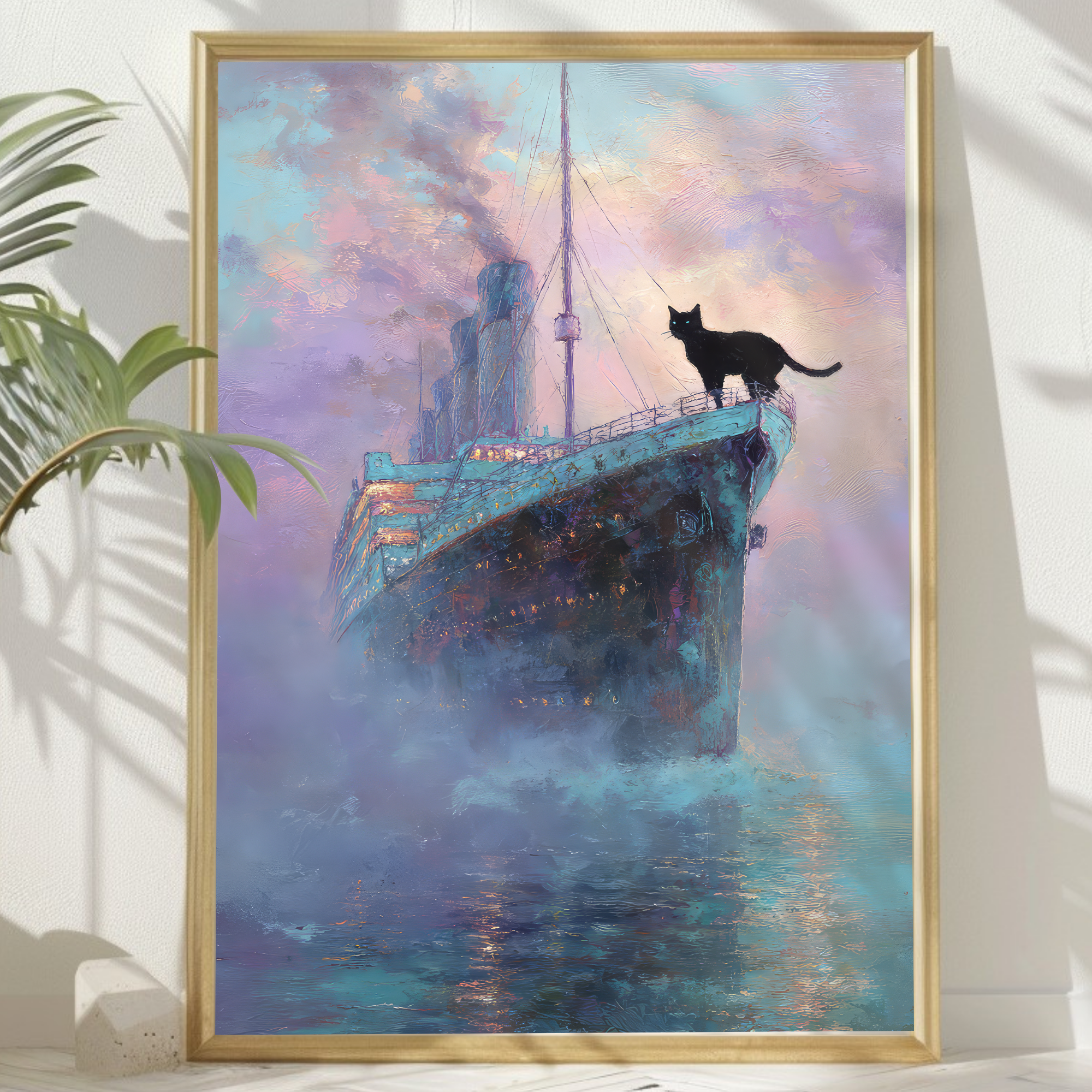 Titanic Monet Cat