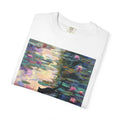 Lilies Monet Cat Comfort Colors Tshirt
