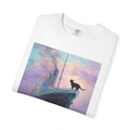 Titanic Monet Cat Comfort Colors Tshirt